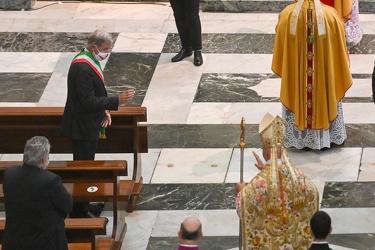 Genova, cattedrale San Lorenzo - ultima messa e saluto Cardinale