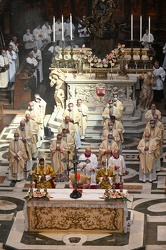 Genova, cattedrale San Lorenzo - ultima messa e saluto Cardinale