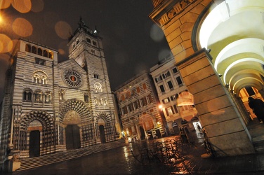 Genova di notte - La Cattedrale di San Lorenzo