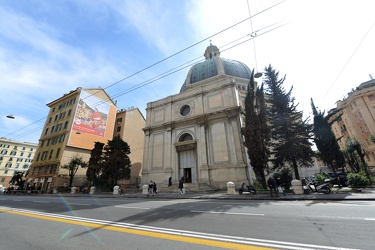 Genova - corso buenos aires - la chiesa di santa zita,