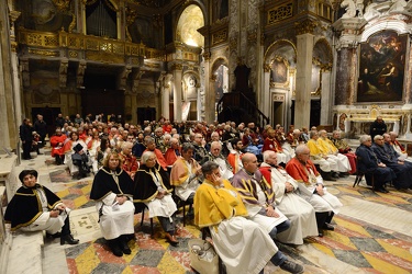 Genova, oratorio Via Lomellini - Cardinale Angelo Bagnasco incon