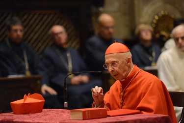 Genova, oratorio Via Lomellini - Cardinale Angelo Bagnasco incon