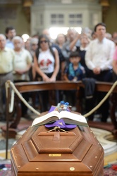 Genova - I funerali di padre Modesto Paris