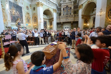 Genova - I funerali di padre Modesto Paris