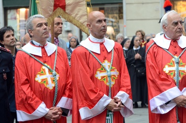 Genova - processione dalla chiesa di San Siro
