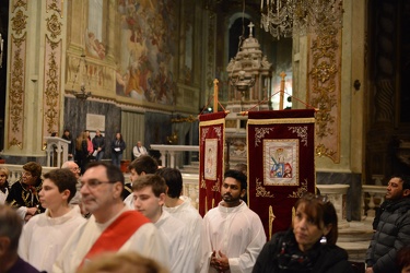 Genova Sestri Ponente - parrocchia Assunta - via crucis in chies