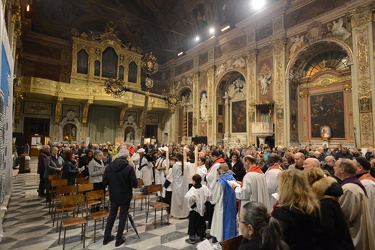 Genova Sestri Ponente - parrocchia Assunta - via crucis in chies