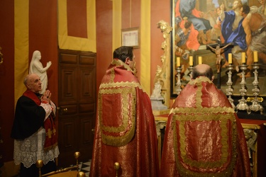 Genova, palazzo del principe - celebrazione vespri solenni per S