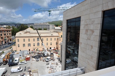 Genova - ospedale Gaslini - quasi ultimato nuovo padiglione