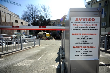 Parcheggio Gaslini tariffe