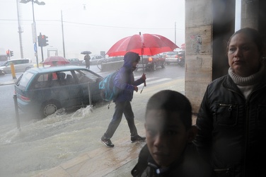 Genova - maltempo, forti pioggie, alluvione