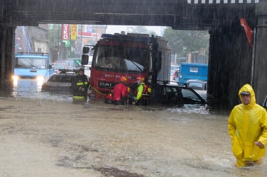 Genova - maltempo, forti pioggie, alluvione