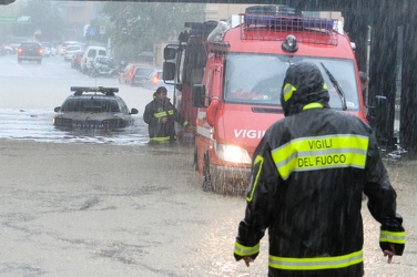 Genova - maltempo, forti pioggie, alluvione