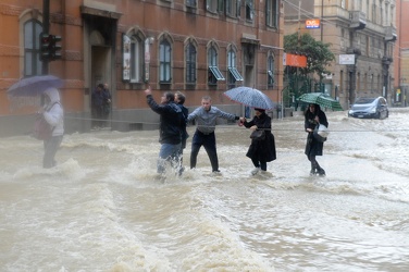 Genova - maltempo, forti pioggie, alluvione