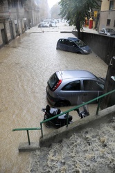 Genova - maltempo, forti pioggie, alluvione