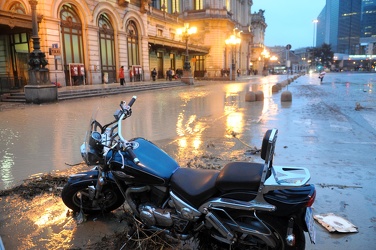 Genova - maltempo, forti pioggie, alluvione