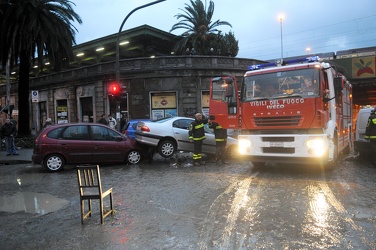 Genova - maltempo, forti pioggie, alluvione