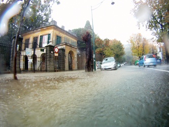 Genova - maltempo, forti pioggie - go pro shots