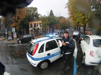 Genova - maltempo, forti pioggie - go pro shots