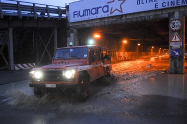 Genova - maltempo, forti pioggie, alluvione