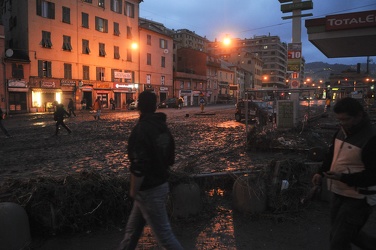 Genova - maltempo, forti pioggie, alluvione