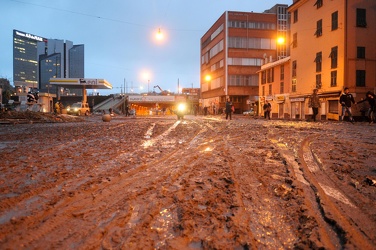 Genova - maltempo, forti pioggie, alluvione