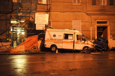 Genova - maltempo, forti pioggie, alluvione