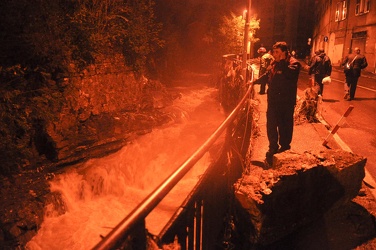 Genova - maltempo, forti pioggie, alluvione