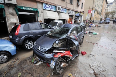 Genova - alluvione - il giorno dopo