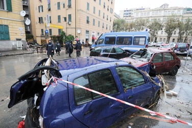 Genova - alluvione - il giorno dopo