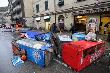 Genova - alluvione - il giorno dopo