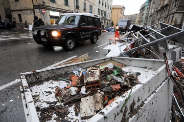 Genova - alluvione - il giorno dopo