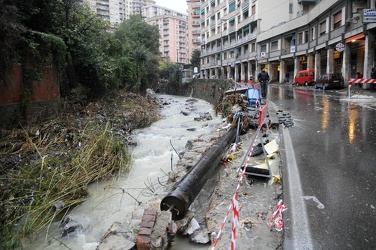 Genova - alluvione - il giorno dopo