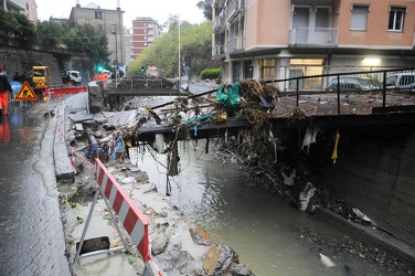 Genova - alluvione - il giorno dopo