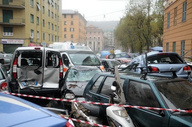 Genova - alluvione - il giorno dopo