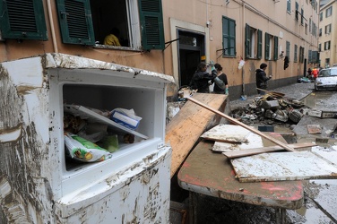 Genova - alluvione - la domenica dopo il disastro