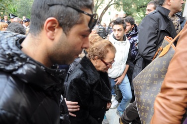 Genova - alluvione - funerale Chiaromonte