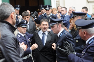 Genova - alluvione - funerale Chiaromonte