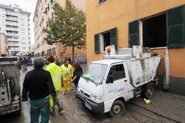 Genova - alluvione - la domenica dopo il disastro