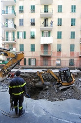 Genova - post alluvione - via donghi e dintorni