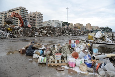 Genova - alluvione 2014 - Piazzale Kennedy