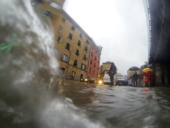 Genova - alluvione 15 Novembre 2014 - la situazione critica tra 