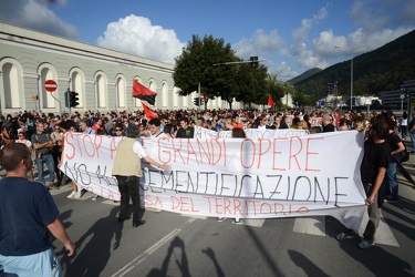 Genova - alluvione Ottobre 2014 - la manifestazione nei luoghi d