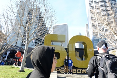 San Francisco, California - waiting for Super Bowl 50