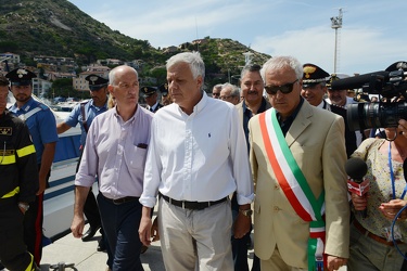 Isola del Giglio - Costa Concordia - tutto pronto per le operazi