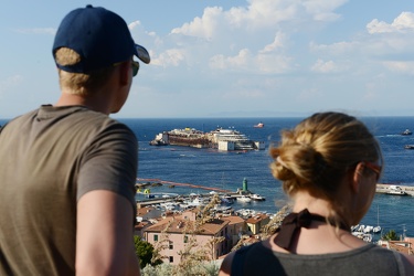 Isola del Giglio - Costa Concordia - la situazione di mercoled√¨