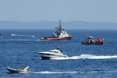 Isola del Giglio - Costa Concordia - la situazione di sabato 19 