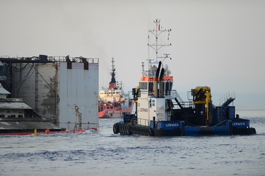 Isola del Giglio - Costa Concordia - la situazione aggiornata a 