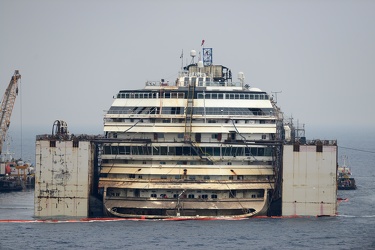 Isola del Giglio - Costa Concordia - la situazione aggiornata a 