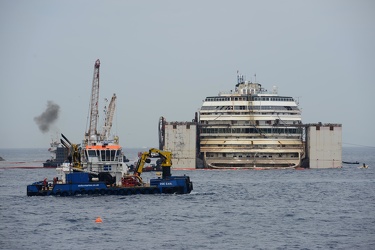 Isola del Giglio - Costa Concordia - la situazione aggiornata a 